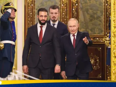 بوتين والشرع يجتمعان في موسكو غداً والكرملين يكشف ما سيبحثان - وكالة ستيب نيوز