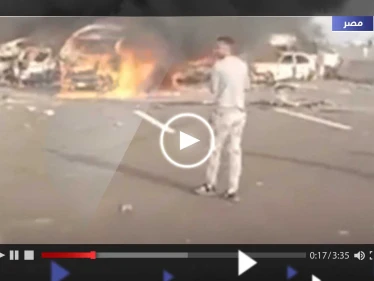 شاهد|| حادث مروري "مروع" في محافظة البحيرة المصرية يسفر عن مقتل العشرات