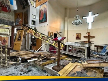 شاهد عيان يروي تفاصيل ما حدث داخل كنيسة مار الياس في الدويلعة بدمشق والداخلية السورية تحدد من يقف خلف التفجير (فيديو)