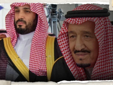 العاهل السعودي وولي عهده يتلقيان رسالتين من الرئيس الإيراني