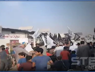 مظاهرات شمال إدلب نصرةً للرسول وللتنديد بالتصريحات الفرنسية ضد الإسلام