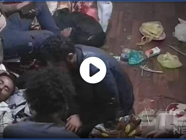 بالفيديو|| لقطات تكشف تعذيب شاب حتى الموت في اليمن وأقاربه يلاحقون القاتلين