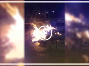 بالفيديو: هيئة تحرير الشام غاضبة من السجائر، وتحرقهم وسط أرمناز "انتقامًا"