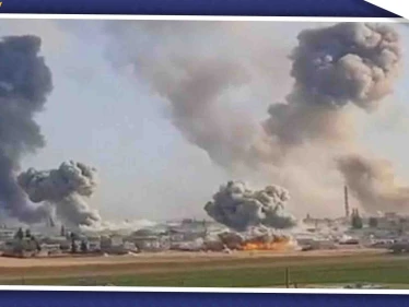 طيران مجهول يقصف مستودعات ذخيرة للإيرانيين في البوكمال