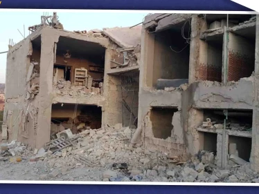بالصور والفيديو|| الطيران الروسي يُدمّر مشفى للأطفال بجبل الزاوية بإدلب