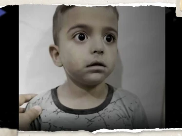 بعدما أبكى العالم.. هكذا أصبح حال طفل غزة المرتجف محمد أبو لولي (فيديو)