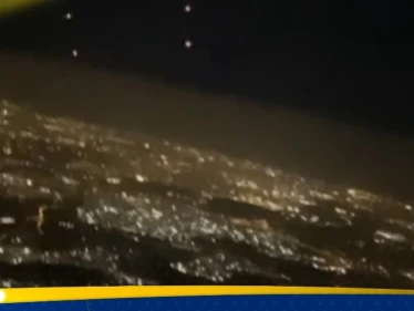 من داخل طائرة ركاب.. فيديو للحظة اختراق صواريخ كتائب القسام أجواء تل أبيب