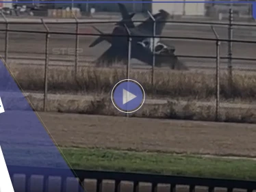 بالفيديو|| تحطم مقاتلة أمريكية حديثة من طراز F-35 أثناء هبوطها