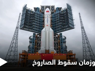 بالصور|| المركز الدولي للفلك يحدد الموعد المتوقع لسقوط الصاروخ الصيني بالزمان والمكان