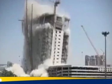 شاهد|| زلزال مدمر بقوة بقوة 7.7 درجة يضرب ميانمار.. وفيديو توثق لحظات انهيار المباني