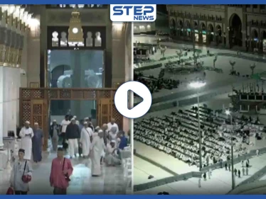 بالفيديو|| أولى لحظات فتح الحرم المكي.. وتوافد المعتمرين إليه