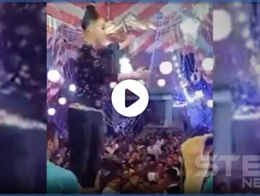 بالفيديو|| معلقًة من شعرها بالهواء.. وصلة رقص شرقي لفتاة مصرية تثير جدلاً