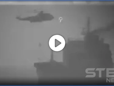 بالفيديو|| بإنزال جوي من مروحية.. إيران تستولي على سفينة راسية بالقرب من أحد دول الخليج