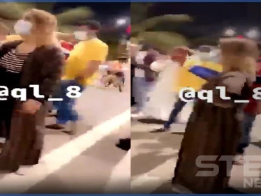 بالفيديو|| مضاربة الكورنيش أشعلت غضب السعوديين.. مشادة كلامية بألفاظٍ مُعيبة بين فتاة شقراء وشاب بشوارع جدة