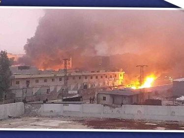 المشاهد الأولى للمفخخة التي ضربت سوق الهال بمدينة عفرين (صور – فيديو)