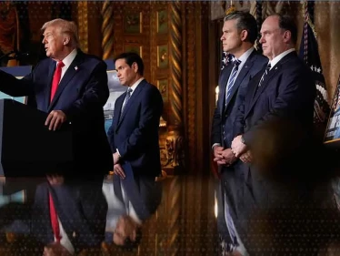 ترامب يعلن بناء أكبر سفينة حربية في العالم تحمل اسمه وتعزز التفوق البحري الأمريكي - وكالة ستيب نيوز