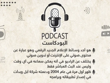ماذا تعرّف عن البودكاست ؟!