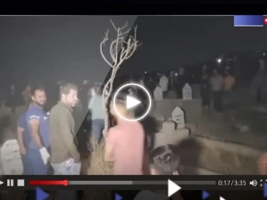 أصوات غريبة من داخل قبر تثير ضجة في العراق.. ماذا يحدث (فيديو)