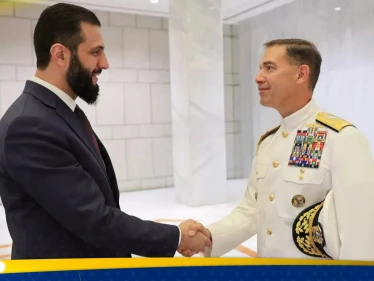 قائد القيادة المركزية الأميركية والرئيس السوري