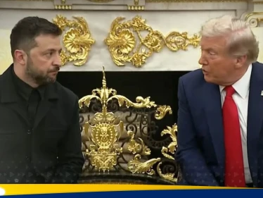 زيلينسكي في البيت الأبيض.. وترامب يتقدم له الضمانات