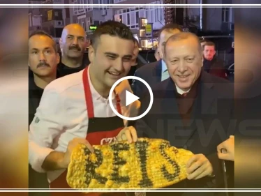 شاهد بالفيديو|| كيف استقبل الشيف التركي "بوراك" الرئيس أردوغان