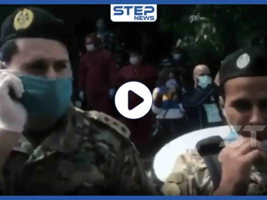 بالفيديو|| على مرأى من الجيش.. مرافقي نائب لبناني يطلقون النار في الهواء لتفريق متظاهرين في عكار