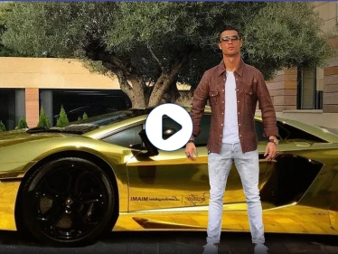 سعرها فلكي... تعرف على أحدث قطعة مضافة إلى أسطول رونالدو من السيارات الفارهة (فيديو)