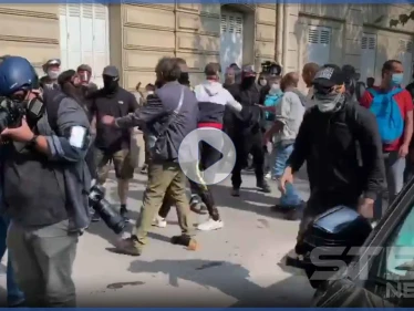 بالفيديو || ما بين فرنسا واليونان.. الغاز المسيل للدموع في مواجهة المهاجرين والمحتجين