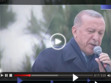 أردوغان يخاطب أنصاره من إسطنبول بعد فوزه بالانتخابات ويغني: نحب الوطن نحب الشعب