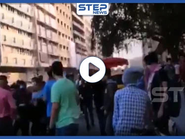 بالفيديو|| حالات اختناق وجرحى مدنيين.. و10 صواريخ تسقط على قاعدة أمريكية في العراق
