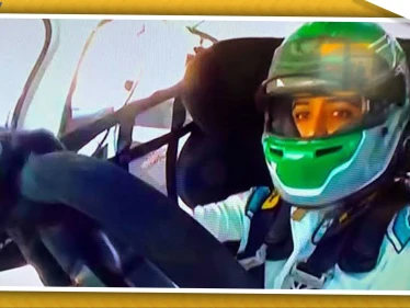 فتاة سعودية تصنع التاريخ كأول امرأة تنافس ببطولة دولية لسباق السيارات