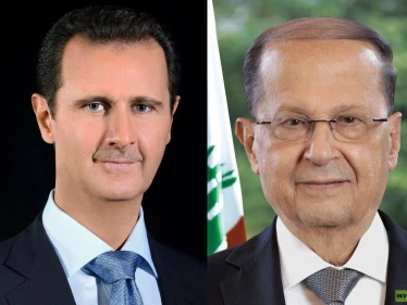 بشار الأسد يوجه رسالة إلى الرئيس اللبناني ميشيل عون.. إليك مضمونها