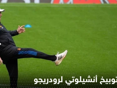 فيديو يكشف سبب توبيخ أنشيلوتي لرودريجو في مبارة ريال مدريد ضد فياريال