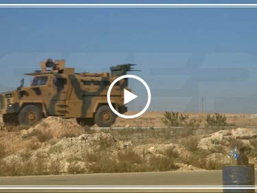 شاهد دخول رتل تركي جديد إلى النقطة التركية في معر حطاط بريف إدلب الجنوبي