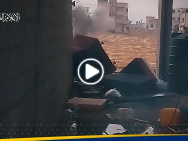 في كمين ناري محكم.. القسام تبث مشاهد توثق ما فعلته بـ رتل آليات إسرائيلية في خان يونس