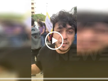 شاهد بالفيديو|| متظاهرون في لبنان يطالبون بترحيل اللاجئين السوريين.. فمن يقف وراءهم