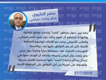 محلل وباحث سياسي: تهديدات تركيا حول تل أبيض ليست جديدة.. ولن تغير شيئاً بالوضع دون موافقة أمريكا