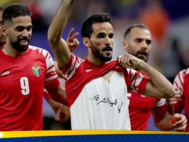 الاتحاد الآسيوي يعاقب لاعب أردني رفع "شعار سياسي" بعد تسجيله هدف