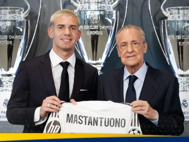 ريال مدريد يقدم لاعبه الأرجنتيني الجديد فرانكو ماستانتونو.. ما هو سر الرقم 30