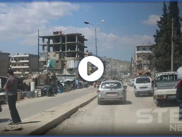 جولة لعدسة ستيب بمدينة عفرين تُظهر الازدحام رغم إصدار قرارات حظر للتجول