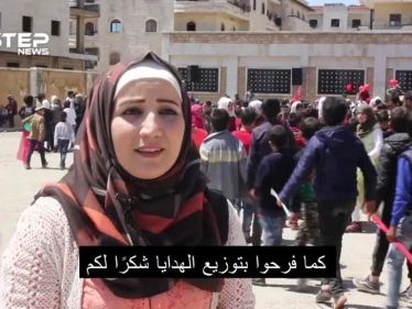 بمناسبة يوم الطفل في تركيا فعاليات ترفيهية في مدينة عفرين بريف حلب
