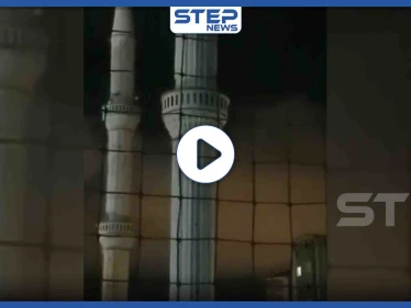 بالفيديو|| في مشهد مريب مآذن تركيا تترنح وتتهاوى بسبب الرياح وسوء الطقس