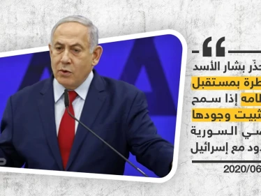 نتنياهو يحذر الأسد حول وجود إيران في سوريا