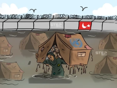 أنين الغارقين...  مخيمات النازحين شمال سوريا