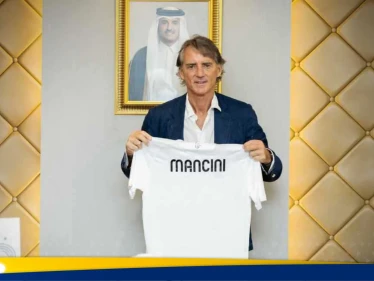 روبرتو مانشيني مدربا جديدا لنادي السدّ القطري لموسمين ونصف - وكالة ستيب نيوز