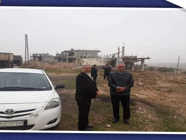 بعد حلفايا.. النظام السوري يروج لإعادة أهالي اللطامنة بريف حماة الشمالي لمدينتهم (صور)