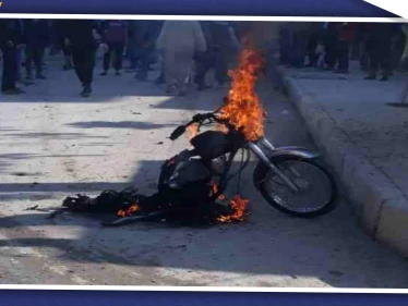 بالصور انفجار مفخخة في جرابلس وقتلى وجرحى من المدنيين