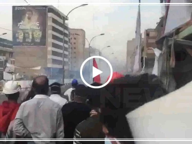 فيديو || مقتل 3 وإصابة 35 بقمع الأمن لمظاهرات بغداد