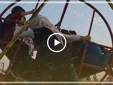 "بكرى أحلى "هكذا ودع أطفال غرب حلب العيد بألعابهم وأمانيهم البسيطة ؟ (فيديو)