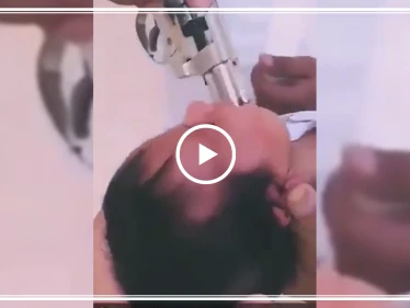 سعودي يطلق الرصاص أمام وجه رضيع ويفرغ البارود في فمه!! (فيديو)